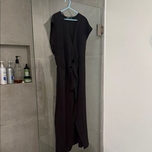 Zara Black Midi Dress